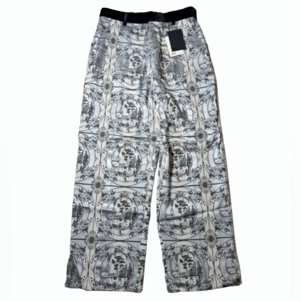 ASOS Silver Gray Print Pants